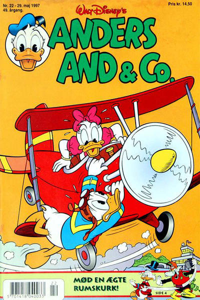 Cover for Anders And & Co. (Egmont, 1949 series) #22/1997