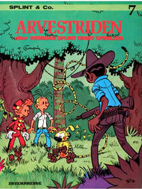 Cover Thumbnail for Splint & co. (Interpresse, 1974 series) #7 - Arvestriden eller hvordan Splint fandt Spirillen