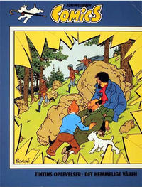 Cover Thumbnail for Albumklubben Comics (Interpresse, 1987 series) #[nn] - Tintins oplevelser: Det hemmelige våben