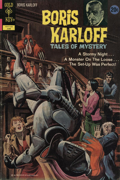 Cover for Boris Karloff Tales of Mystery (Western, 1963 series) #41 [20¢]
