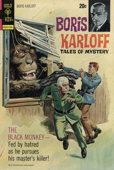 Cover for Boris Karloff Tales of Mystery (Western, 1963 series) #46 [20¢]
