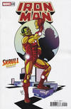 Cover for Iron Man (Marvel, 2020 series) #20 (645) [Pasqual Ferry 'Skrull Variant']