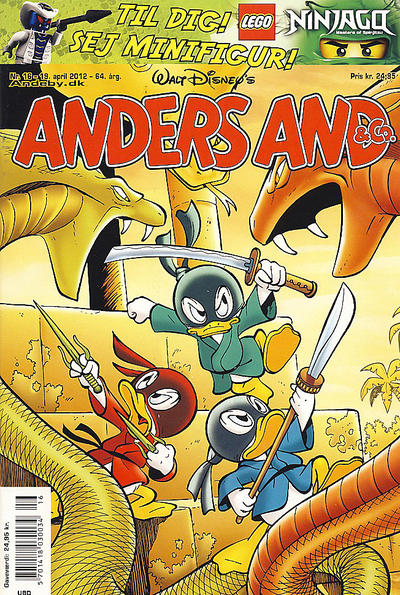 Cover for Anders And & Co. (Egmont, 1949 series) #16/2012
