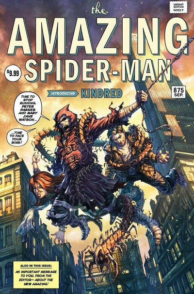Cover for Amazing Spider-Man (Marvel, 2018 series) #74 (875) [Variant Edition - ComicXposure Exclusive - Allan Quah Cover]