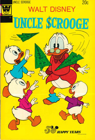 Cover for Walt Disney Uncle Scrooge (Western, 1963 series) #110 [Whitman]