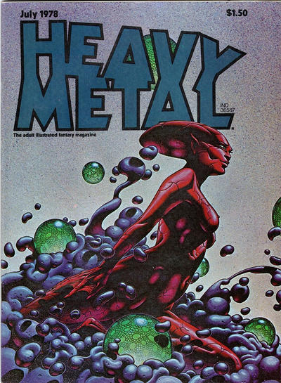 Cover for Heavy Metal Magazine (Heavy Metal, 1977 series) #v2#3