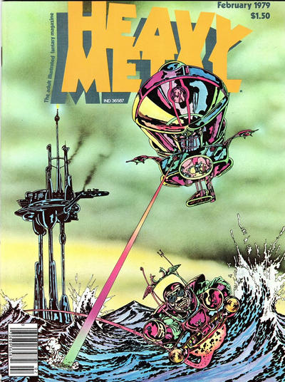 Cover for Heavy Metal Magazine (Heavy Metal, 1977 series) #v2#10 [Newsstand]