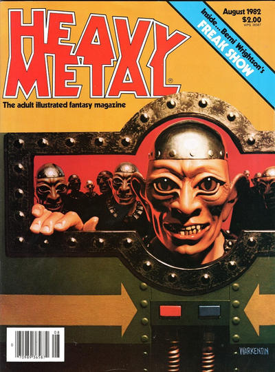 Cover for Heavy Metal Magazine (Heavy Metal, 1977 series) #v6#5 [Newsstand]