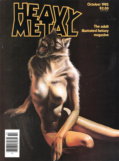 Cover for Heavy Metal Magazine (Heavy Metal, 1977 series) #v6#7 [Newsstand]