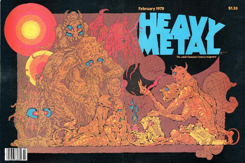Cover for Heavy Metal Magazine (Heavy Metal, 1977 series) #v1#11