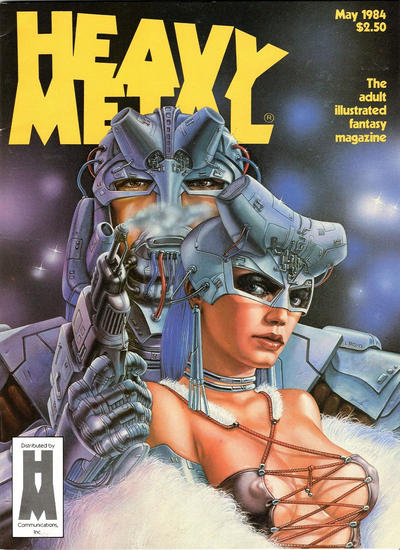 Cover for Heavy Metal Magazine (Heavy Metal, 1977 series) #v8#2 [Direct]