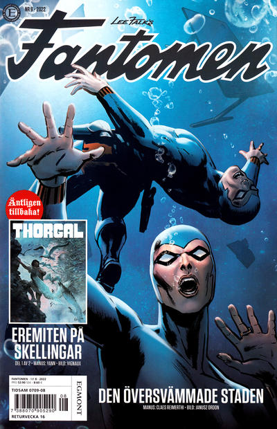 Cover for Fantomen (Egmont, 1997 series) #8/2022