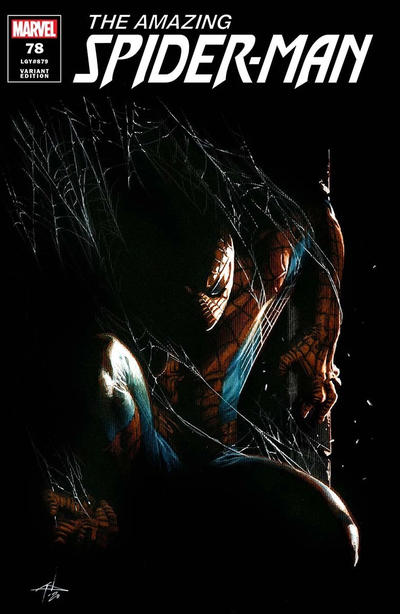 Cover for Amazing Spider-Man (Marvel, 2018 series) #78 (879) [Variant Edition - Comics Illuminati Exclusive - Gabriele Dell'Otto Cover]