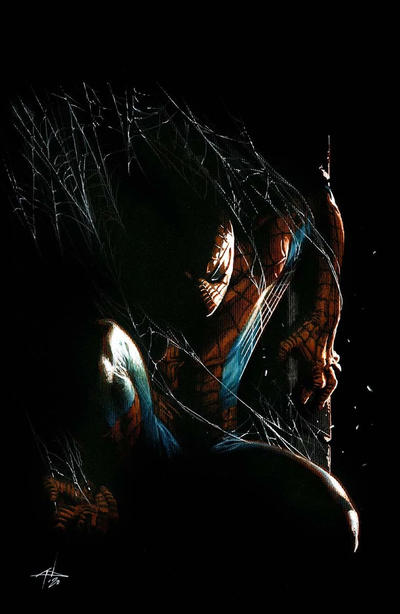 Cover for Amazing Spider-Man (Marvel, 2018 series) #78 (879) [Variant Edition - Comics Illuminati Exclusive - Gabriele Dell'Otto Virgin Cover]