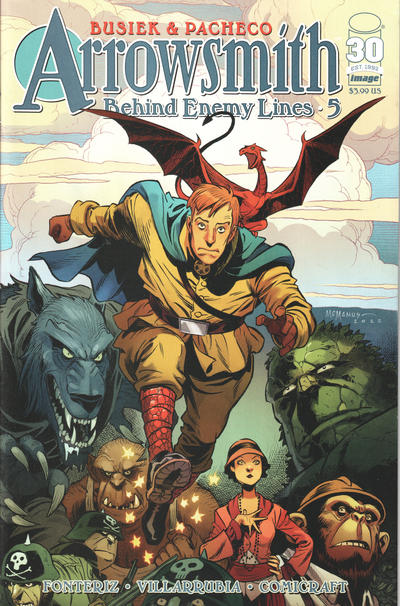 Cover for Arrowsmith Behind Enemy Lines (Image, 2022 series) #5 [Cover C - Shawn McManus]