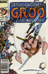 Cover for Sergio Aragonés Groo the Wanderer (Marvel, 1985 series) #25 [Newsstand]