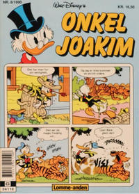 Cover Thumbnail for Onkel Joakim (Egmont, 1976 series) #8/1990