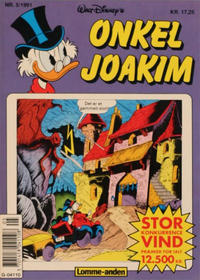 Cover Thumbnail for Onkel Joakim (Egmont, 1976 series) #5/1991