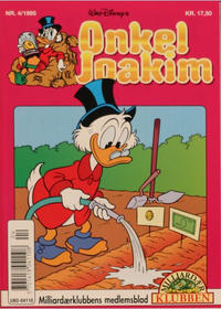 Cover Thumbnail for Onkel Joakim (Egmont, 1976 series) #4/1995