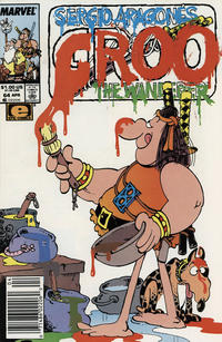Cover for Sergio Aragonés Groo the Wanderer (Marvel, 1985 series) #64 [Newsstand]