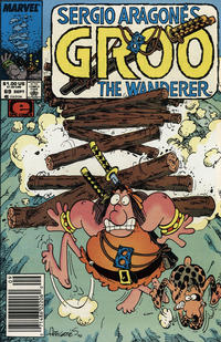 Cover for Sergio Aragonés Groo the Wanderer (Marvel, 1985 series) #69 [Newsstand]