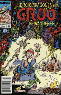 Cover for Sergio Aragonés Groo the Wanderer (Marvel, 1985 series) #72 [Newsstand]