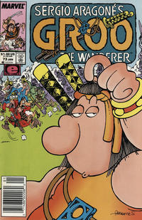 Cover for Sergio Aragonés Groo the Wanderer (Marvel, 1985 series) #73 [Newsstand]