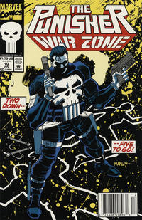 Cover Thumbnail for The Punisher: War Zone (Marvel, 1992 series) #10 [Newsstand]