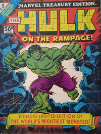 Cover for Marvel Treasury Edition (Marvel, 1974 series) #5 [British]