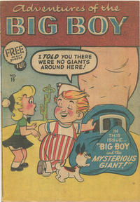 Cover Thumbnail for Adventures of the Big Boy (Webs Adventure Corporation, 1957 series) #15 [East]