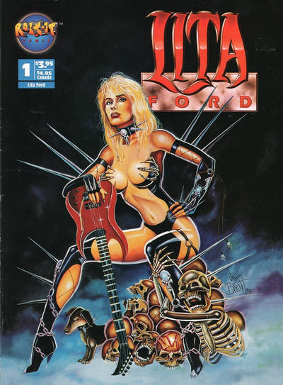 Cover for Lita Ford (Malibu, 1993 series) #1 [Direct]