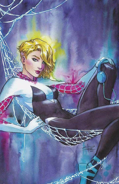 Cover for Amazing Spider-Man (Marvel, 2018 series) #80 (881) [Variant Edition - Comics Illuminati Exclusive - Sabine Rich Virgin Cover]