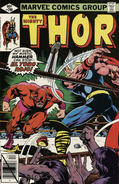 Cover for Thor (Marvel, 1966 series) #290 [Direct]
