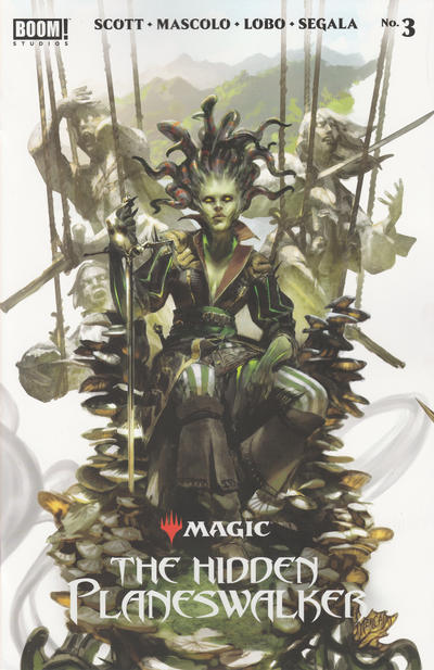 Cover for Magic: The Hidden Planeswalker (Boom! Studios, 2022 series) #3 [Miguel Mercado Connecting Cover]