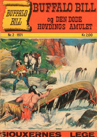Cover for Buffalo Bill (I.K. [Illustrerede klassikere], 1970 series) #2/1971
