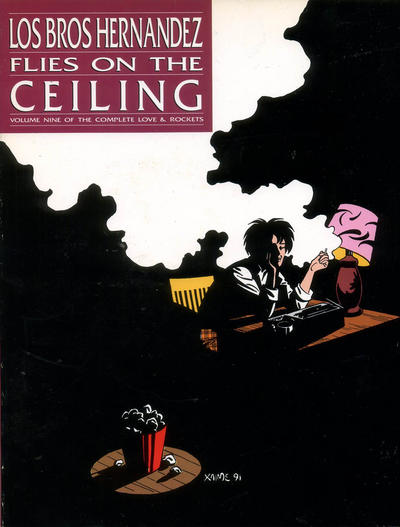 Cover for The Complete Love & Rockets (Fantagraphics, 1985 series) #9 - Flies on the Ceiling
