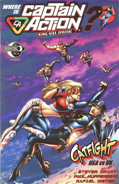 Cover for Captain Action King Size Special (Moonstone, 2011 series) #1 [Cover B]