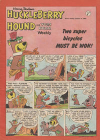 Cover Thumbnail for Huckleberry Hound Weekly (City Magazines, 1961 series) #8 October 1966 [262]