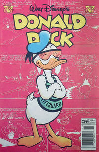 Cover Thumbnail for Donald Duck (Gladstone, 1986 series) #299 [Newsstand]