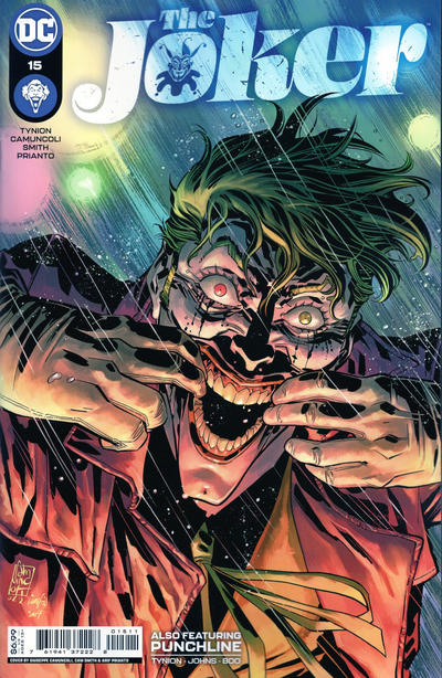 Cover for The Joker (DC, 2021 series) #15 [Giuseppe Camuncoli & Cam Smith Cover]