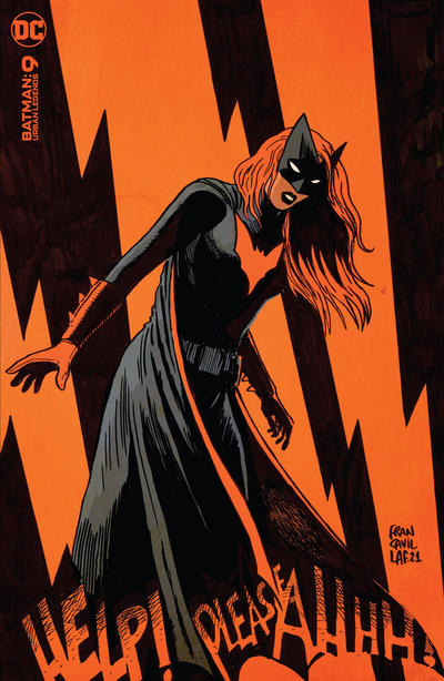 Cover for Batman: Urban Legends (DC, 2021 series) #9 [Francesco Francavilla Batwoman Variant Cover]