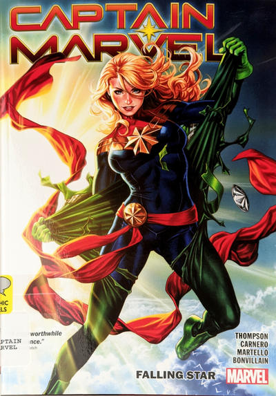 Cover for Captain Marvel (Marvel, 2019 series) #2 - Falling Star