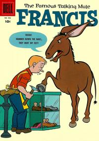 Cover for Four Color (Dell, 1942 series) #906 - Francis, the Famous Talking Mule