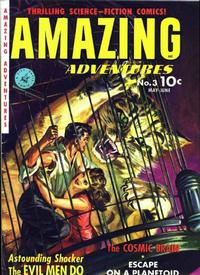 Cover for Amazing Adventures (Ziff-Davis, 1950 series) #3