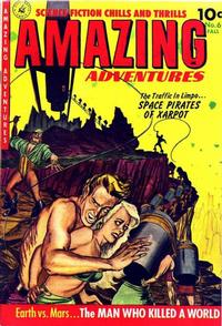 Cover for Amazing Adventures (Ziff-Davis, 1950 series) #6