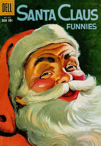 Cover Thumbnail for Four Color (Dell, 1942 series) #958 - Santa Claus Funnies