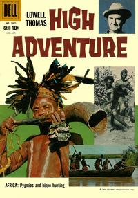 Cover for Four Color (Dell, 1942 series) #1001 - High Adventure