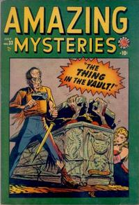 Cover for Amazing Mysteries (Marvel, 1949 series) #33