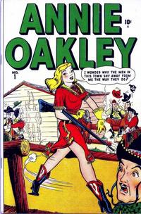 Cover for Annie Oakley (Marvel, 1948 series) #1