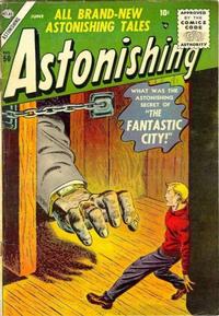 Cover for Astonishing (Marvel, 1951 series) #50